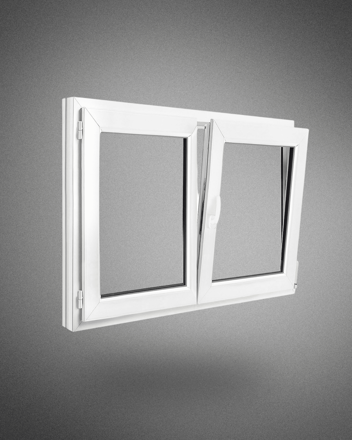 Fenêtre – 1250×1200 mm - PEM - Fenêtre PVC