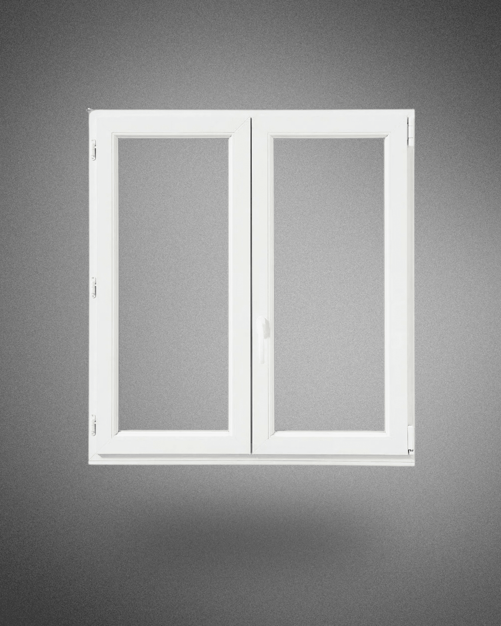 Fenêtre 2 vantaux – 1250×1000 mm - PEM - Fenêtre PVC
