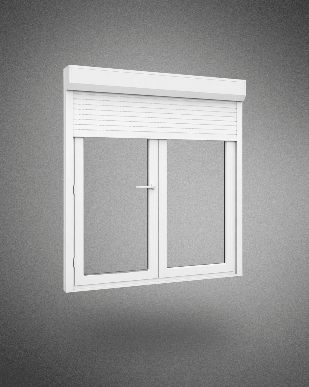 Porte - fenêtre 2 vantaux – 2150×1200 mm - PEM - Porte - fenêtre PVC