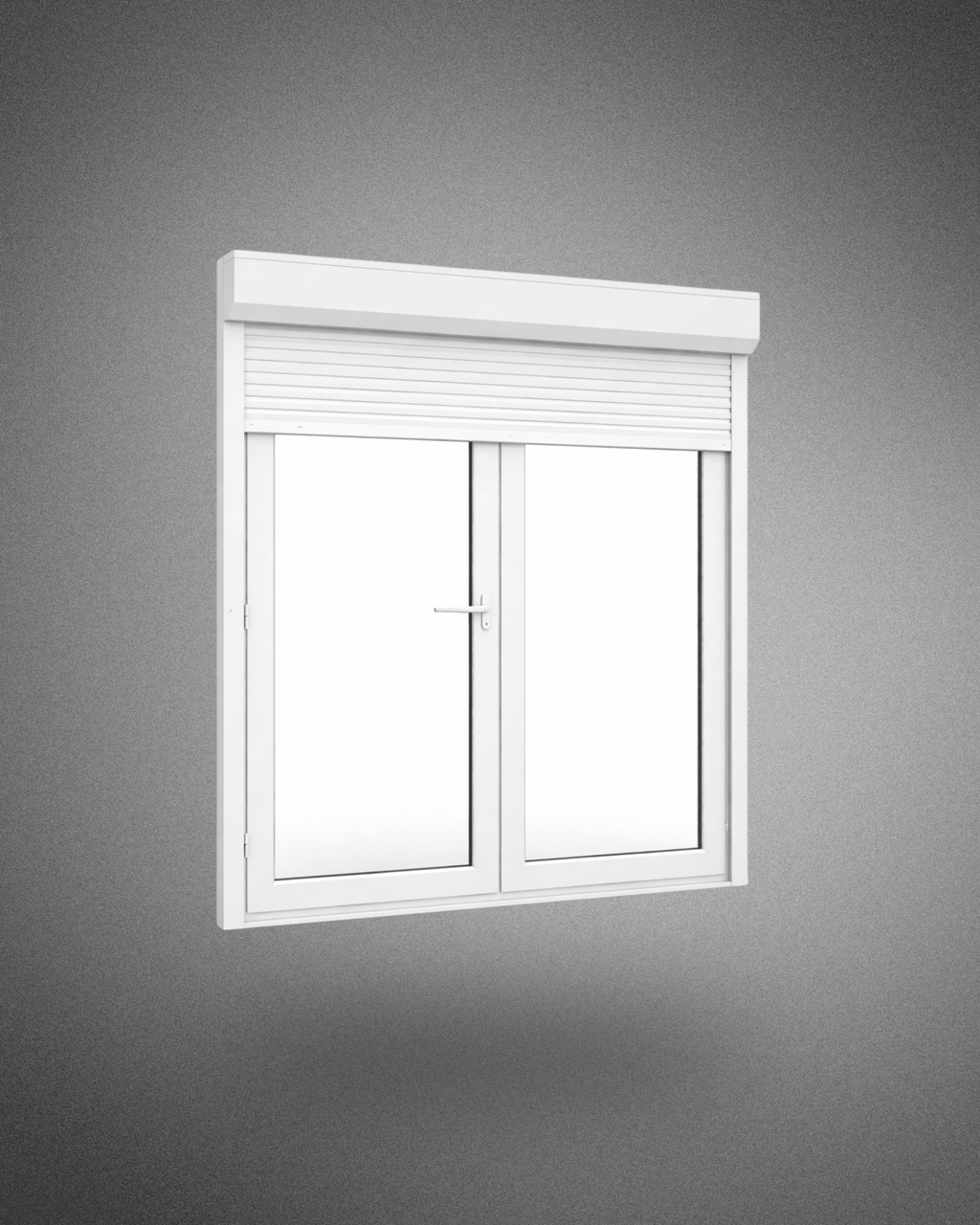Porte - fenêtre 2 vantaux – 2150×1400 mm - PEM - Porte - fenêtre PVC