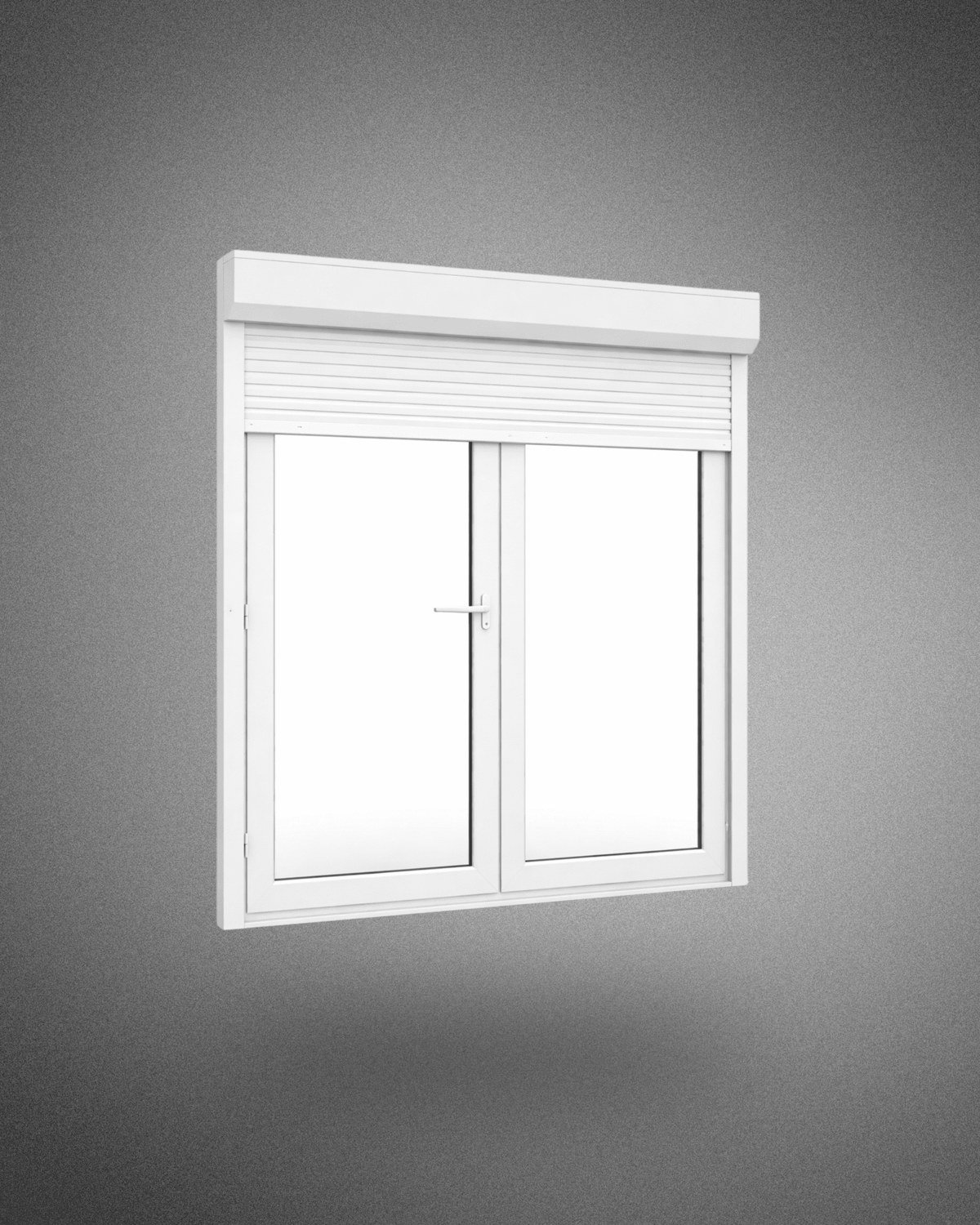 Porte - fenêtre 2 vantaux – 2150×1400 mm - PEM - Porte - fenêtre PVC