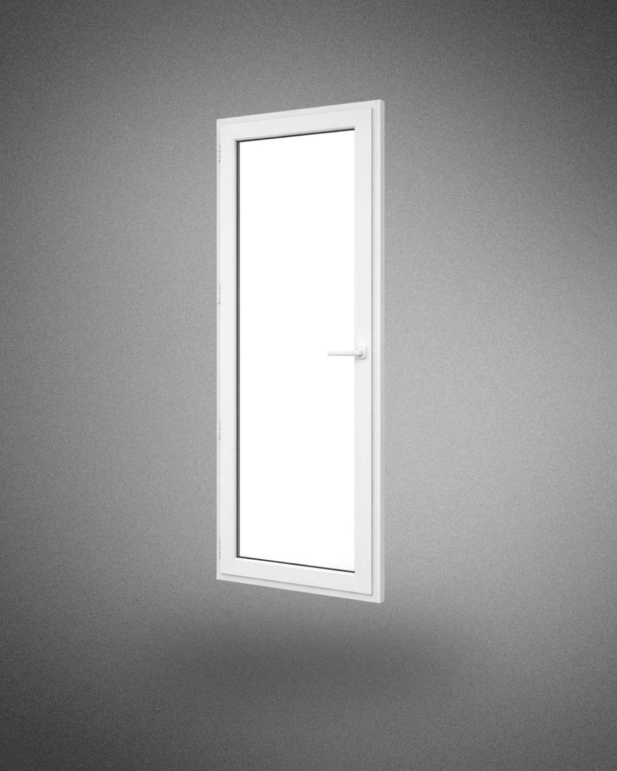 Porte - fenêtre – poignée droite – 2150×800 mm - PEM - Porte - fenêtre PVC
